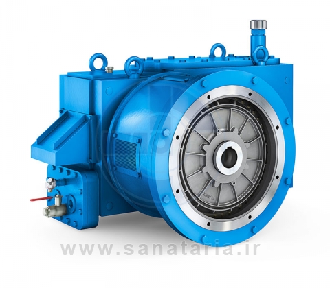 گیربکس هالو شافت خردکن صنعتی FLENDER